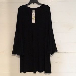 Black cocktail dress